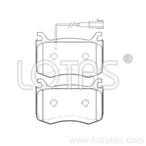 WVA22091 disc brake pad for GIULIA (952_)